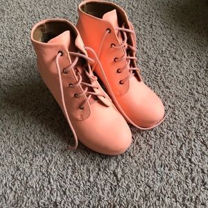 Pink Barbie boots